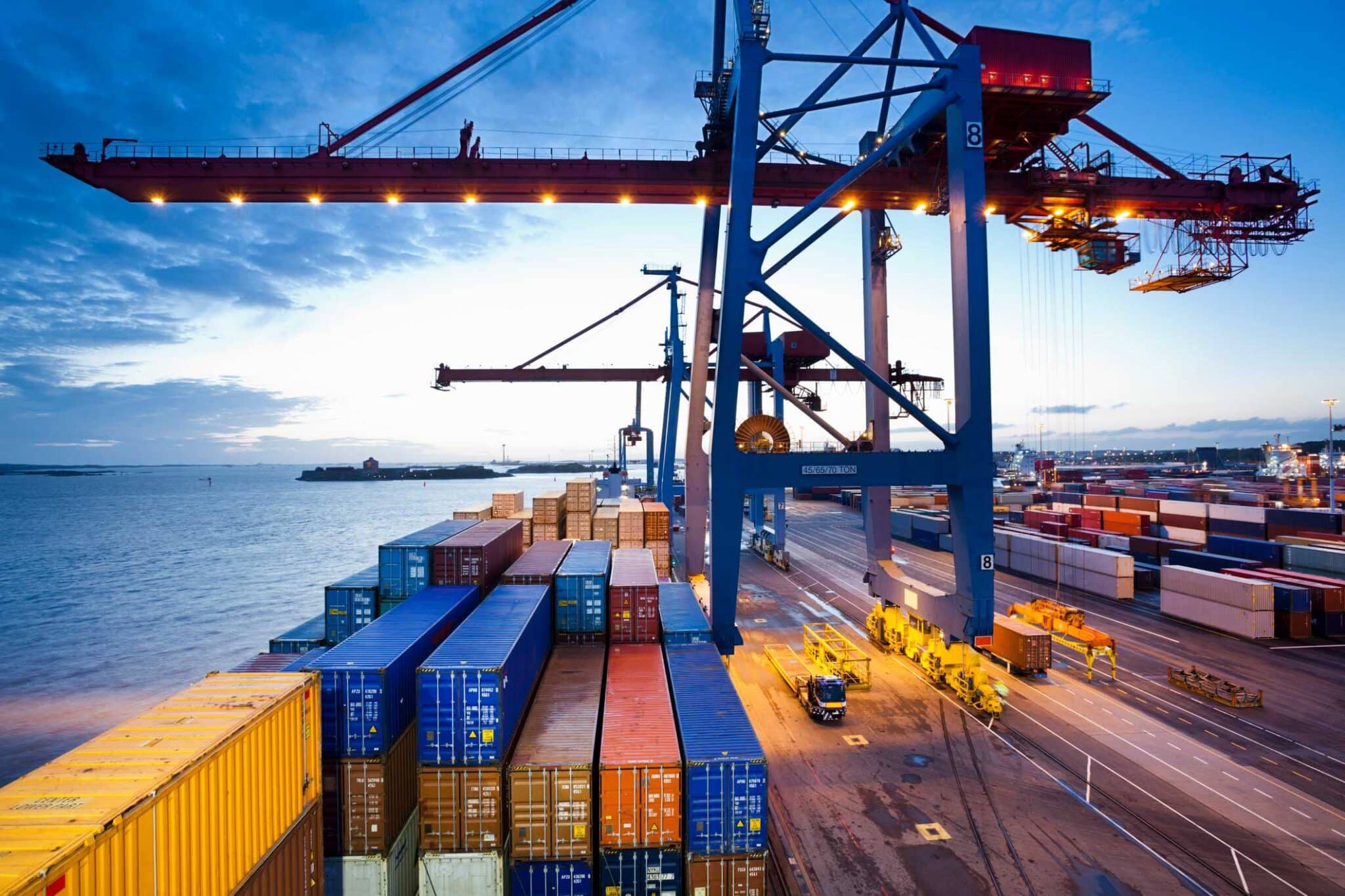 Transport de conteneurs